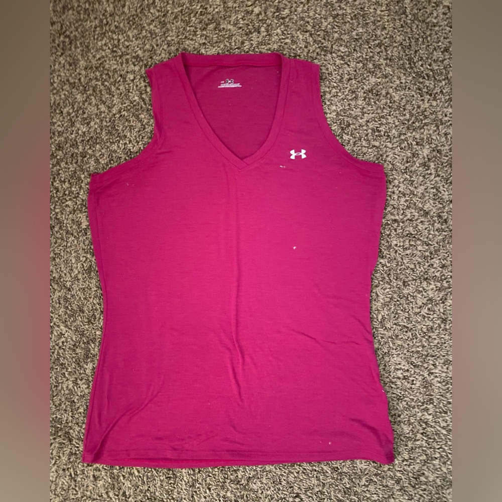 UnderArmour Pink Tank Top - Medium